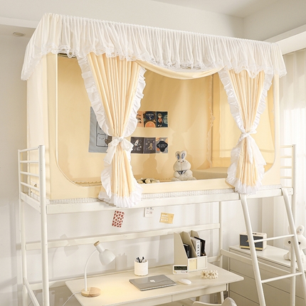 91家纺网 家纺一手货源 找家纺 （总）安金蚊帐 2025新款加高加大烤漆全伸缩涂层99%强遮光学生蚊帐床帘一体公主蚊帐