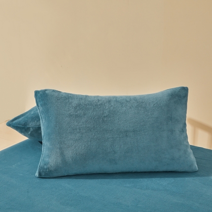 91家纺网 家纺一手货源 找家纺 （总）七仙女家纺 2025新款A类230g高克重牛奶绒单品枕套