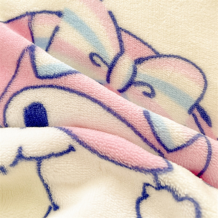 91家纺网 家纺一手货源 找家纺 2024新款三丽鸥牛奶绒小版四件套 樱桃美乐蒂