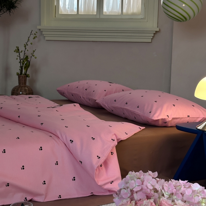 91家纺网 家纺一手货源 找家纺 怡家居 2024新款全棉磨毛印花四件套 小甜心