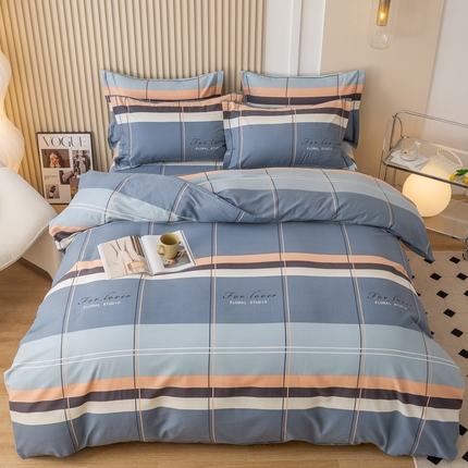 91家纺网 家纺一手货源 找家纺 （总）威布斯 2025新款加厚全棉磨毛四件套