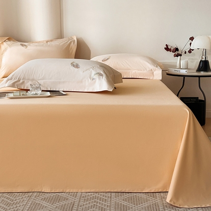 91家纺网 家纺一手货源 找家纺 （总） 【A类母婴级】冬季加厚保暖纯棉磨毛床单全棉纯色简约床罩澳棉长绒棉床上用品