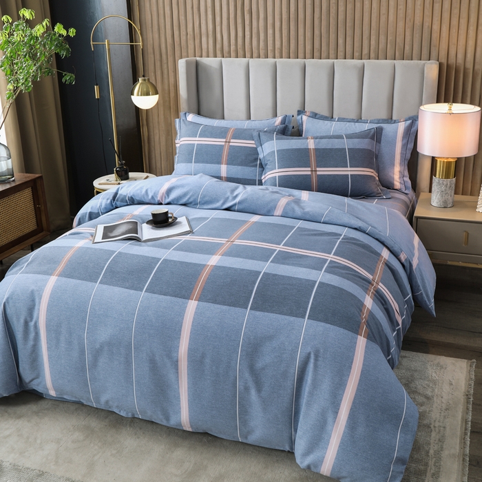 91家纺网 家纺一手货源 找家纺 威布斯 2025新款加厚纯棉全棉磨毛三件套四件套 时光旅行