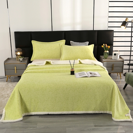 91家纺网 家纺一手货源 找家纺 （总）悦织湾家纺 2025新款富贵绒羊羔绒双层复合毛毯