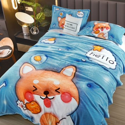 91家纺网 家纺一手货源 找家纺 （总）好艺佳毛毯 2025新款升级多功能3D数码印花毛毯 被套两用拉舍尔云毯