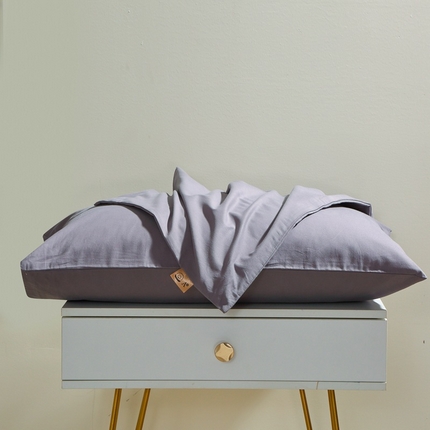 91家纺网 家纺一手货源 找家纺 （总）2025100%纯棉13376纯色喷气全棉磨毛枕套单件素色加厚保暖48*74单品枕套40*60