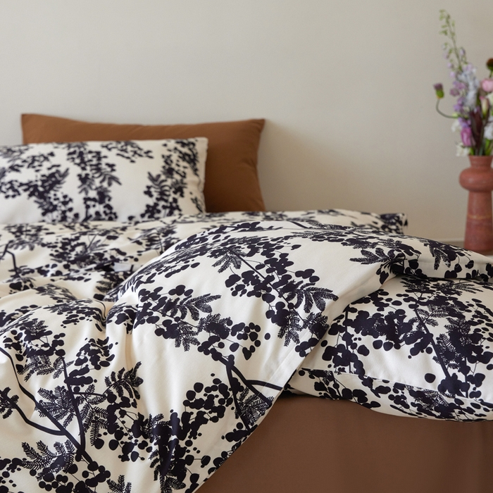 91家纺网 家纺一手货源 找家纺 怡家居 2024新款全棉磨毛印花四件套 晚棠