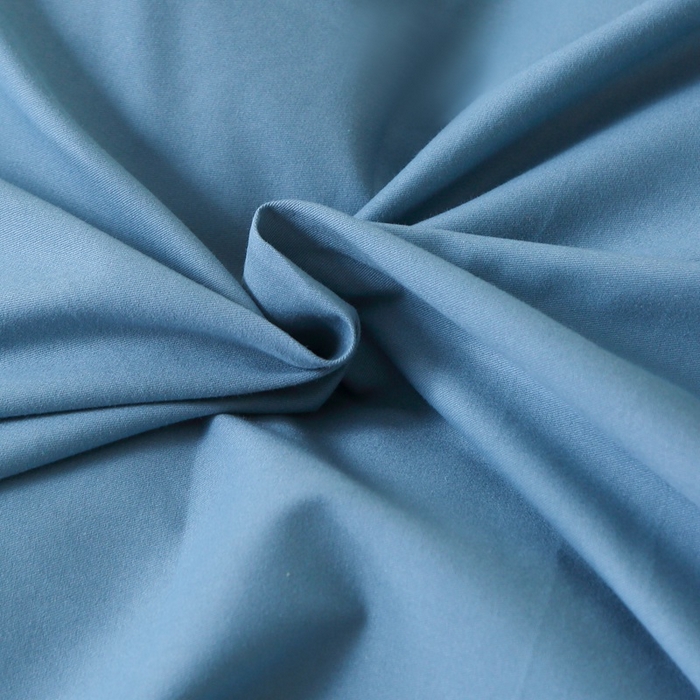 91家纺网 家纺一手货源 找家纺 晶缦家纺 2024新款全棉13376纯色喷气全棉磨毛单品被套 暖芸馨-蝶翅蓝