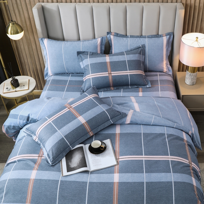 91家纺网 家纺一手货源 找家纺 威布斯 2025新款加厚纯棉全棉磨毛三件套四件套 时光旅行