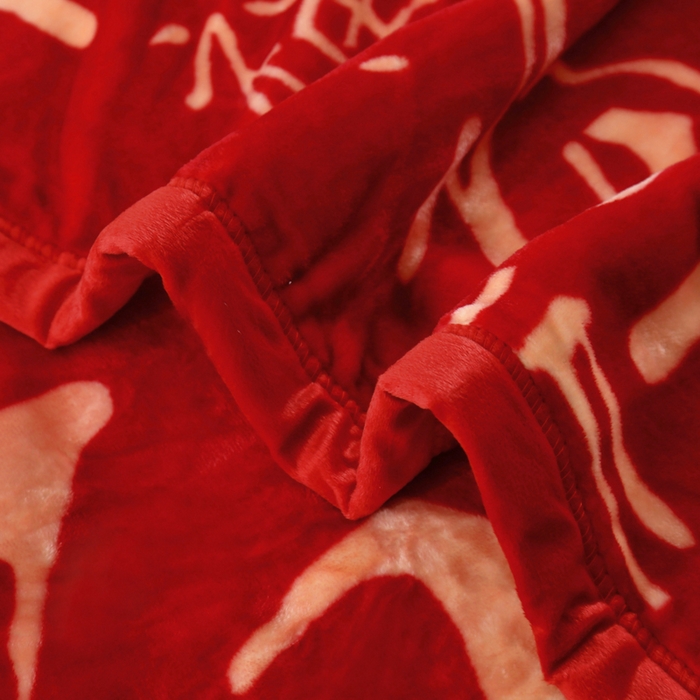 91家纺网 家纺一手货源 找家纺 好艺佳毛毯 2025新款升级多功能3D数码印花毛毯 被套两用拉舍尔云毯 福星高照