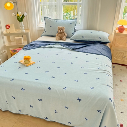 91家纺网 家纺一手货源 找家纺 （总）左右家纺 2024新款同心结牛奶绒毛毯