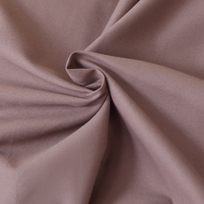 91家纺网 家纺一手货源 找家纺 晶缦家纺 2024新款全棉13376纯色喷气全棉磨毛单品被套 暖芸馨-深松棕