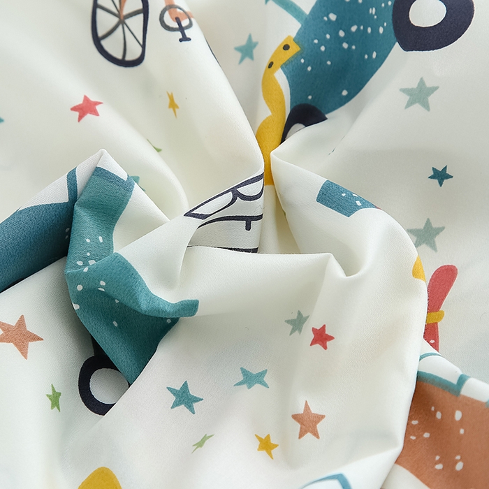 91家纺网 家纺一手货源 找家纺 2024新款A类60支印花儿童枕头套 汽车王国