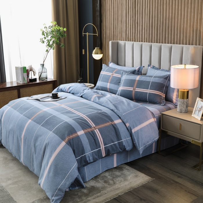 91家纺网 家纺一手货源 找家纺 威布斯 2025新款加厚纯棉全棉磨毛三件套四件套 时光旅行