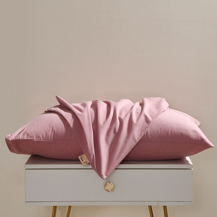 91家纺网 家纺一手货源 找家纺 （总）2025100%纯棉13376纯色喷气全棉磨毛枕套单件素色加厚保暖48*74单品枕套40*60