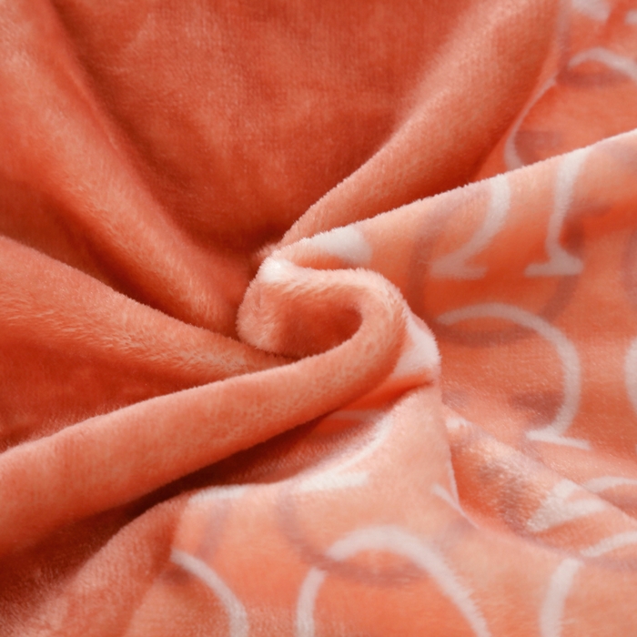 91家纺网 家纺一手货源 找家纺 好艺佳毛毯 2025新款升级多功能3D数码印花毛毯 被套两用拉舍尔云毯 心想事橙