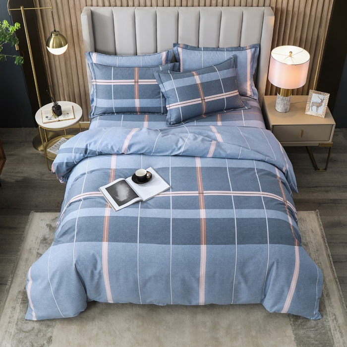 91家纺网 家纺一手货源 找家纺 威布斯 2025新款加厚纯棉全棉磨毛三件套四件套 时光旅行