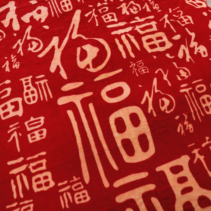 91家纺网 家纺一手货源 找家纺 好艺佳毛毯 2025新款升级多功能3D数码印花毛毯 被套两用拉舍尔云毯 福星高照