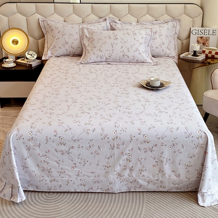 91家纺网 家纺一手货源 找家纺 （总）202新款全棉磨毛印花套件单品系列-单床单