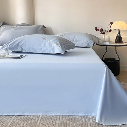 91家纺网 家纺一手货源 找家纺 （总） 【A类母婴级】冬季加厚保暖纯棉磨毛床单全棉纯色简约床罩澳棉长绒棉床上用品