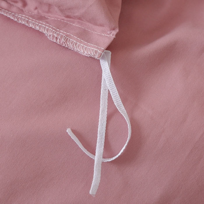 91家纺网 家纺一手货源 找家纺 晶缦家纺 2024新款全棉13376纯色喷气全棉磨毛单品被套 暖芸馨-山黎豆红