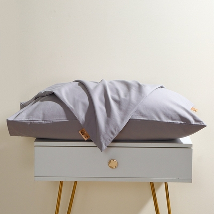 91家纺网 家纺一手货源 找家纺 （总）2025100%纯棉13376纯色喷气全棉磨毛枕套单件素色加厚保暖48*74单品枕套40*60