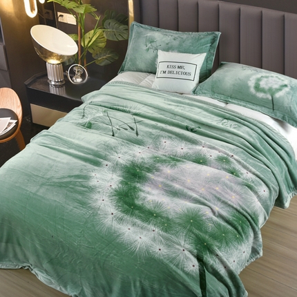 91家纺网 家纺一手货源 找家纺 （总）好艺佳毛毯 2025新款升级多功能3D数码印花毛毯 被套两用拉舍尔云毯