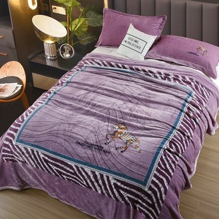 91家纺网 家纺一手货源 找家纺 （总）好艺佳毛毯 2025新款升级多功能3D数码印花毛毯 被套两用拉舍尔云毯