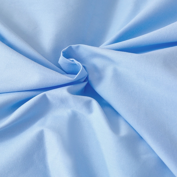 91家纺网 家纺一手货源 找家纺 晶缦家纺 2024新款全棉13376纯色喷气全棉磨毛单品被套 暖芸馨-淡天兰