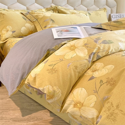 91家纺网 家纺一手货源 找家纺 （总）2024新款全棉磨毛印花套件单品系列-单被套