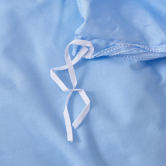 91家纺网 家纺一手货源 找家纺 晶缦家纺 2024新款全棉13376纯色喷气全棉磨毛单品被套 暖芸馨-淡天兰