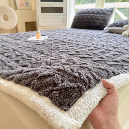 91家纺网 家纺一手货源 找家纺 （总）家喜爱 2024新款塔芙蓉夹棉床垫