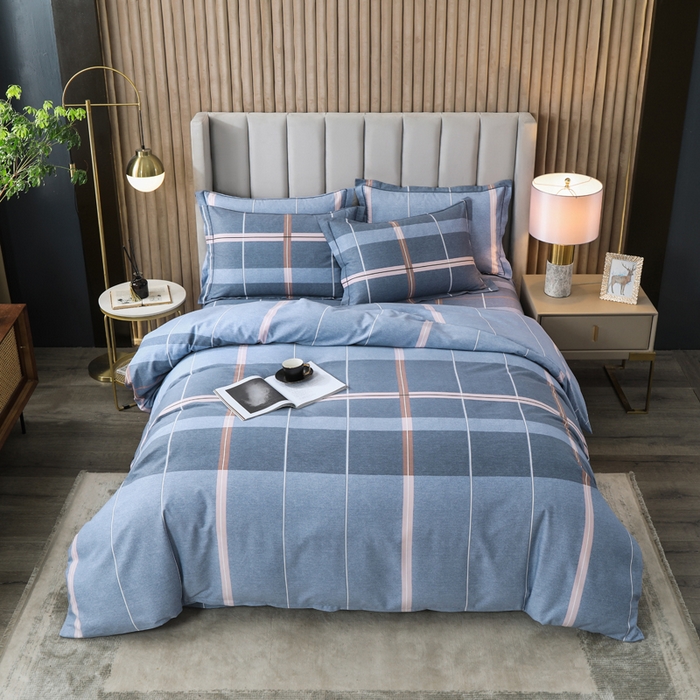 91家纺网 家纺一手货源 找家纺 威布斯 2025新款加厚纯棉全棉磨毛三件套四件套 时光旅行