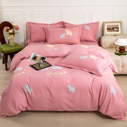 91家纺网 家纺一手货源 找家纺 （总）威布斯 2025新款加厚全棉磨毛四件套