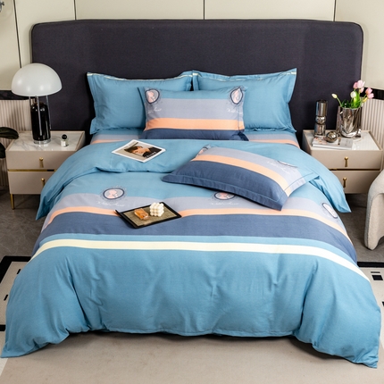 91家纺网 家纺一手货源 找家纺 （总）威布斯 2025新款加厚全棉磨毛四件套