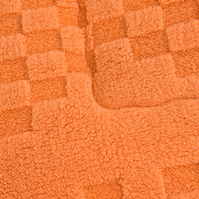 91家纺网 家纺一手货源 找家纺 2025全新塔芙绒冬被加厚牛奶绒羊羔绒被子被芯 暖绒橙