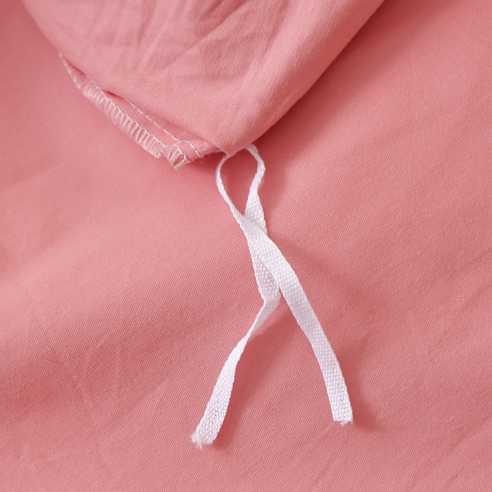 91家纺网 家纺一手货源 找家纺 晶缦家纺 2024新款全棉13376纯色喷气全棉磨毛单品被套 暖芸馨-蕊红玉