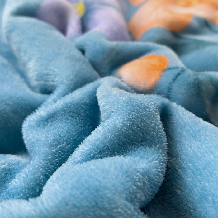 91家纺网 家纺一手货源 找家纺 宜梦家居【需要买家秀请联系老板】 2025新款婴儿牛奶豆豆双面绒春秋被子冬被芯大豆被 牛奶绒DJ-碧玉佳人