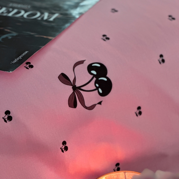 91家纺网 家纺一手货源 找家纺 怡家居 2024新款全棉磨毛印花四件套 小甜心