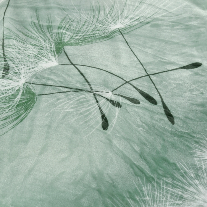 91家纺网 家纺一手货源 找家纺 好艺佳毛毯 2025新款升级多功能3D数码印花毛毯 被套两用拉舍尔云毯 蒲公英的约定-绿