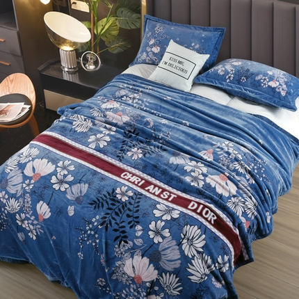 91家纺网 家纺一手货源 找家纺 （总）好艺佳毛毯 2025新款升级多功能3D数码印花毛毯 被套两用拉舍尔云毯