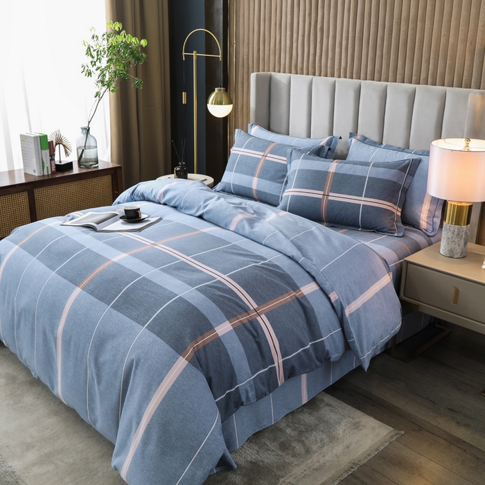 91家纺网 家纺一手货源 找家纺 威布斯 2025新款加厚纯棉全棉磨毛三件套四件套 时光旅行