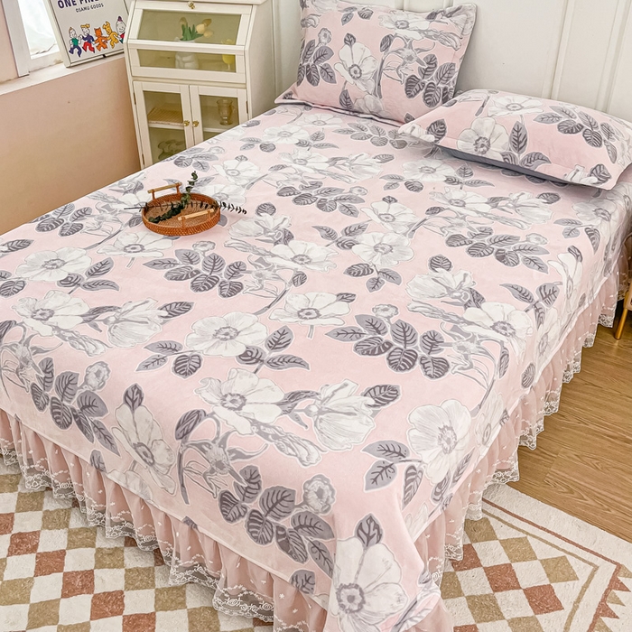 91家纺网 家纺一手货源 找家纺 2025新款牛奶绒立体提花复合床盖榻榻米炕盖炕垫JHC系列 JHC 02