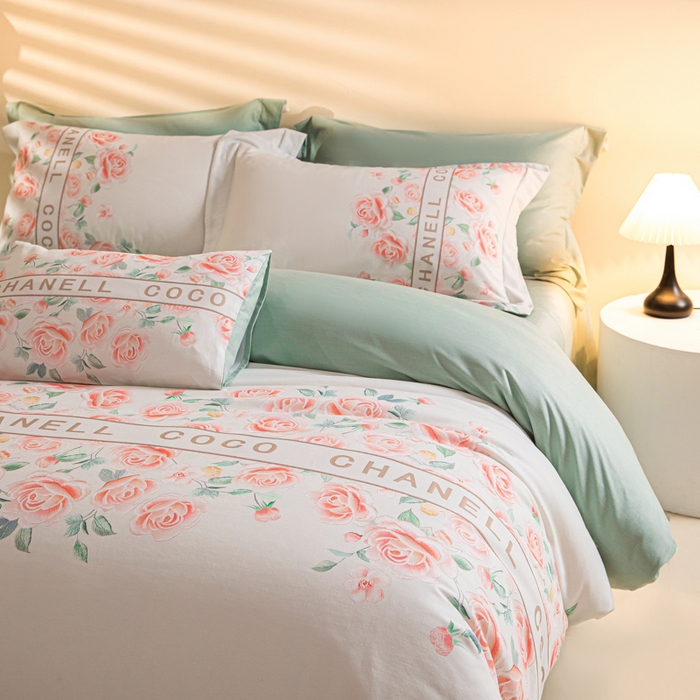 91家纺网 家纺一手货源 找家纺 （总）2024新保暖-秋冬A类加厚磨毛天丝棉数码四件套-花芙系列(礼盒包装）