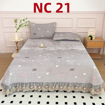 91家纺网 家纺一手货源 找家纺 2025新款宝宝绒绗缝床盖榻榻米炕盖炕垫-NC系列 NC 21