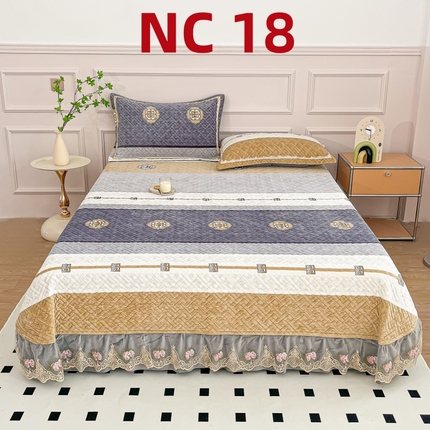 91家纺网 家纺一手货源 找家纺 （总）2025新款宝宝绒绗缝床盖榻榻米炕盖炕垫-NC系列