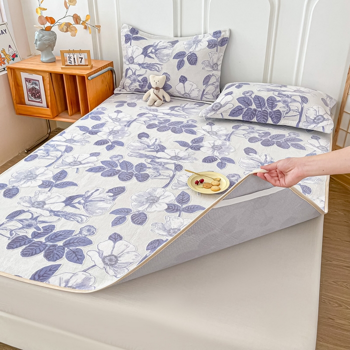 91家纺网 家纺一手货源 找家纺 2025新款牛奶绒立体提花复合垫学生垫家用护垫-JHD系列 JHD 01