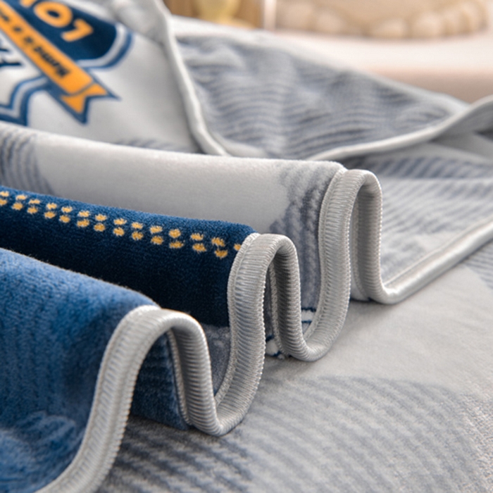 91家纺网 家纺一手货源 找家纺 静缘分 2025新款230克特厚8.5斤牛奶绒金貂绒床裙款保暖四件套-落叶纷飞