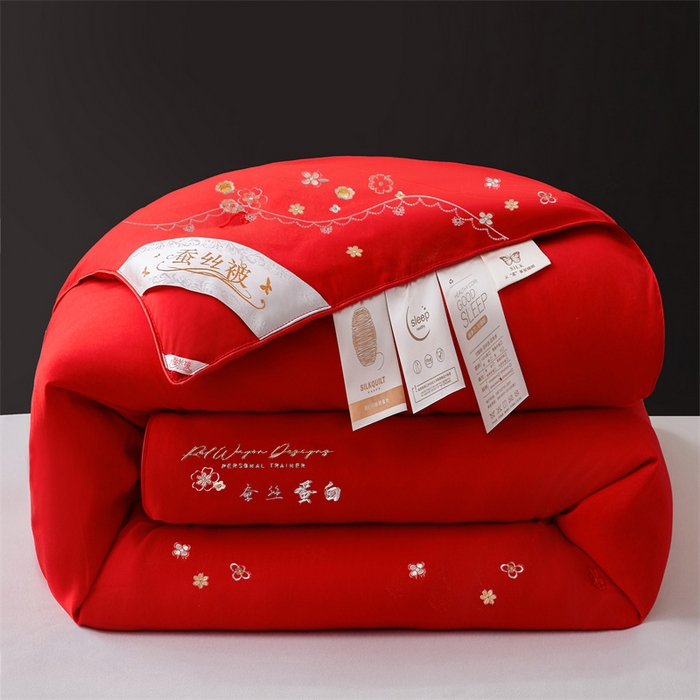 91家纺网 家纺一手货源 找家纺 美伦美 2024新款香韵 香韵红