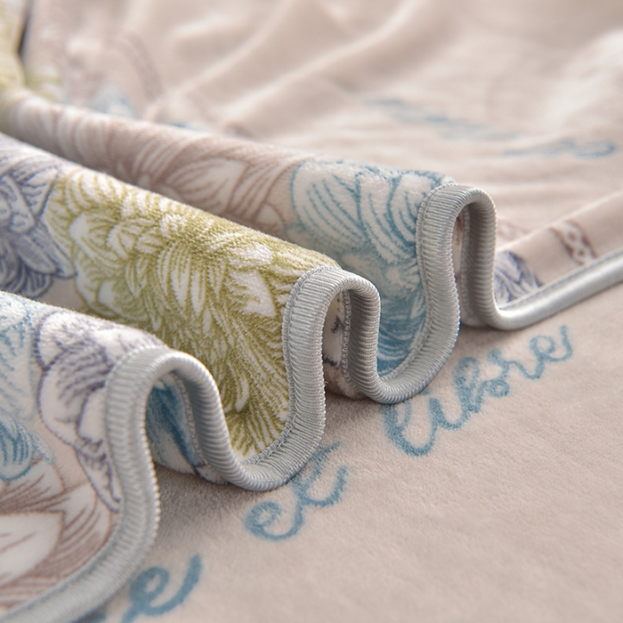 91家纺网 家纺一手货源 找家纺 静缘分 2025新款230克特厚8.5斤牛奶绒金貂绒床裙款保暖四件套-绚丽多彩